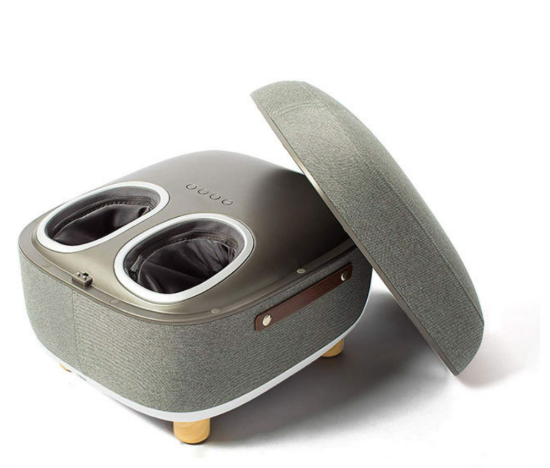 Picture of 3-in-1 Luxury Shiatsu Massager with Red Light Therapy, Infrared Heat, and Premium Sofa Fabric