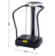 Picture of Bodi Fitness BD-9047B Commercial Whole Body Vibration Platform – Heavy Duty Steel Crazy Fit Machine