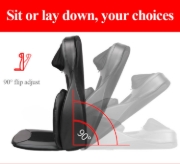 Picture of Professional Full Back Shiatsu Massage Cushion – Air Compression, Kneading, and Infrared Heat for Home or Car